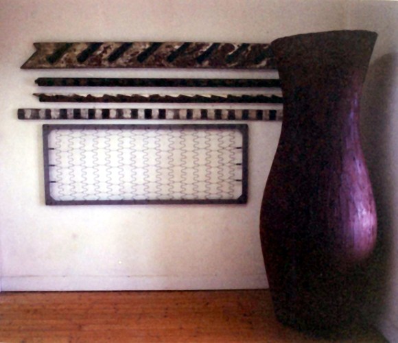 Composition with Maroon vase