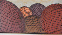 Still Life with Paint (glass floats)  2010